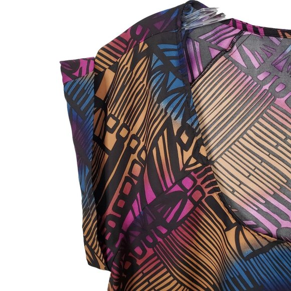 Silence + Noise Size M Dress Tunic Pullover Tribal Boho Pockets Urban Outfitters - Picture 4 of 6